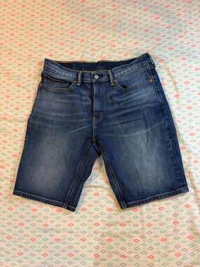 Zara Men's Denim Shorts - Blue Wash